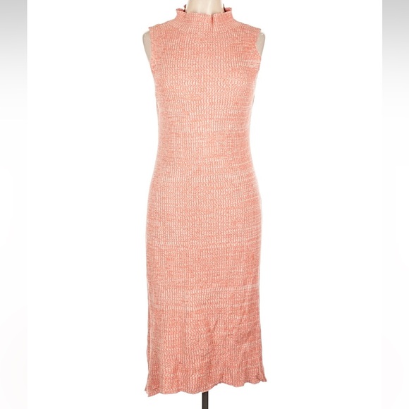 Anthropologie daily practice womans Sleeveless Knit midi Dress size L - Picture 2 of 3
